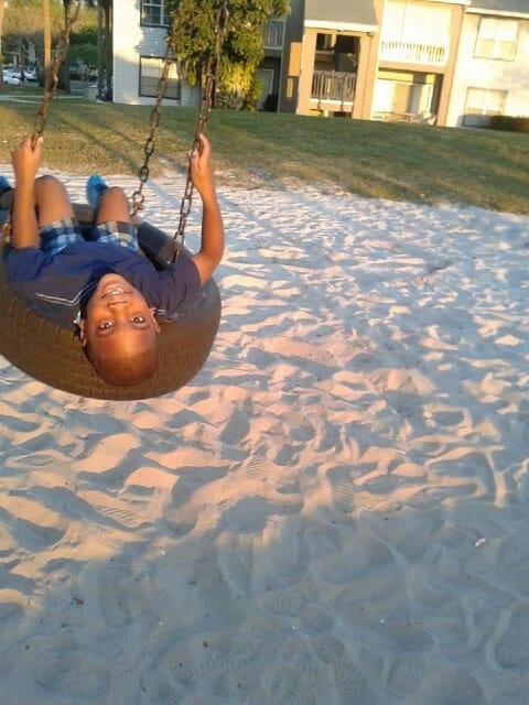 Jahlani loved to play Jahlani loved to play